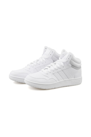 Adidas GW0401 Hoops Mid 3.0 Kadın Günlük Ayakkabı Beyaz