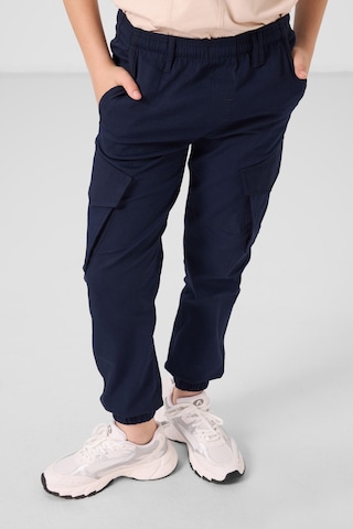 Tommy Life Lacivert Standart Fit Dokuma Hafif Esnek Chino Erkek Çocuk Pantolon - 11271 Lacivert