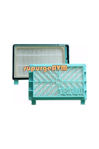 Philips Uyumlu Fc 8732 - Fc 8734 Süpürge Hepa Filtre Seti (302421829)