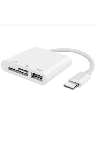 Carub Usb C Sd-tf Kart Okuyucu Veri Aktarım