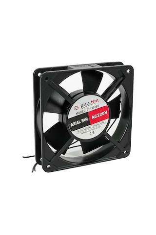 PLASTİM 220V Ac – 120X120X25 Mm Bilezikli Aksiyel Fan