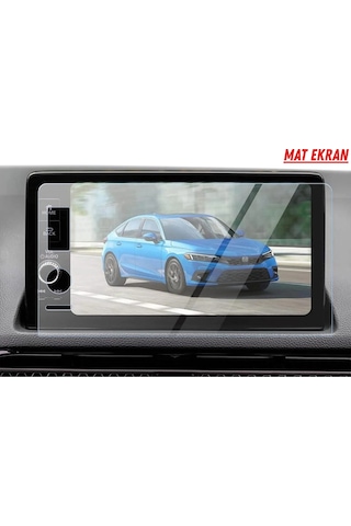 Honda Civic Elegance 2025 Navigasyon Ve Multimedya Uyumlu Mat Ekran Koruyucu