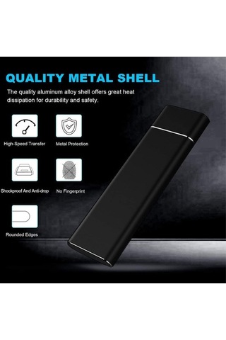 Dofolink 2tb Metalik Ssd Dışarıdaki Sabit Disk - Hızlı Veri Transferi Ve Dayanıklı Depolama Çözümü