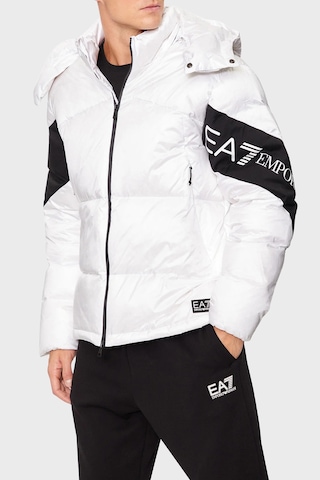 Ea7 Erkek Mont 6dpb33 Pneoz 1100 Beyaz Beyaz