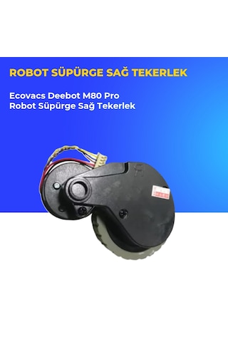 Ecovacs Deebot M80 Pro Robot Süpürge Sağ Tekerlek