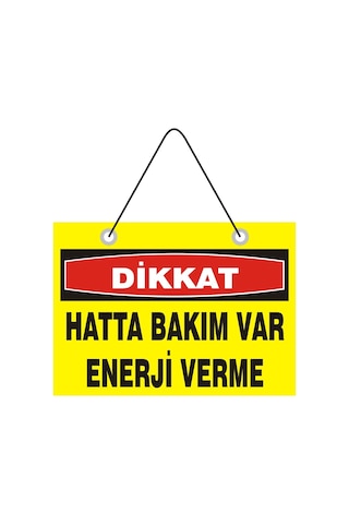 Dikkat Hatta Bakım Var Enerji Verme