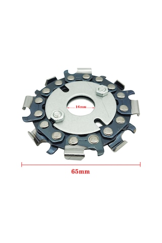 Youmex "8 Vitesli 2.5ınç Ahşap Zincir Testere Diski - Hızlı Kesim Ve Parlatma İçin"