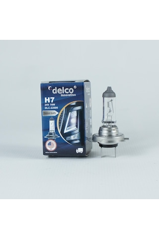 Delco U.s.a H7 +%30 Fazla Işık 24 Volt Halogen Ampul 70w 10 Adet