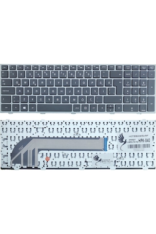 HP Uyumlu Probook 4540s (H5V02ES) Klavye (Siyah)