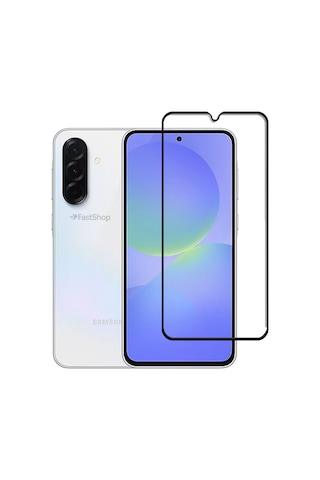 Samsung Galaxy A56 Uyumlu Tam Kaplayan Darbeye Dayanıklı Kırılmaz Cam Seramik Ekran Koruyucu Şeffaf
