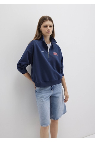 Mavi Koyu Lacivert Kadın Sweatshirt M1s10373-70488 Koyu Lacivert