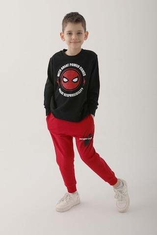 Spider Man D4832-3 Çocuk  Siyah Eşofman Takımı