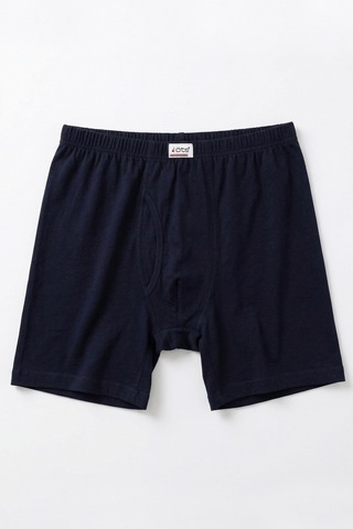 Öts Erkek %100 Pamuk Boxer Süprem Premium Günlük Kullanım 2620 Lacivert