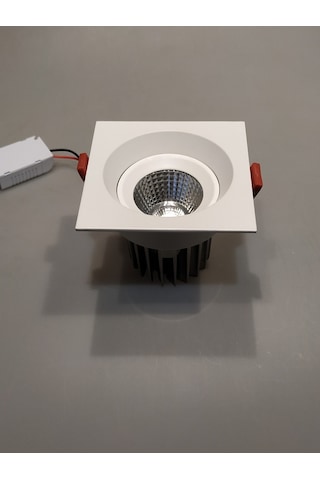 12W Günışığı Kare Hareketli Led Spot