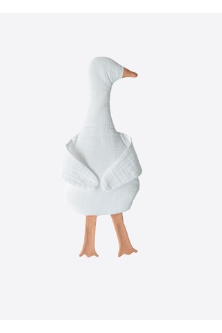 Organik Morton Ördek Uyku Arkadaşı Beyaz Beyaz