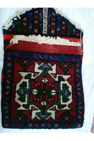 El Dokuması Uşak Kilimi Çanta