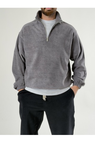 Cocopelli Erkek Gri Sweatshirt Coc2709 Gri