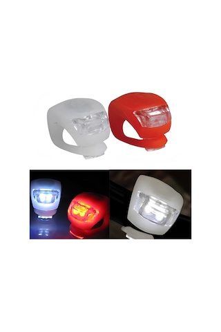 Su Geçirmez Bisiklet Çakar Işık Seti Esnek Silikon Led Lamba - Lisinya Diğer