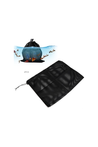 Hangfox Ev, Bahçe, Mutfak Su Pompa Filtresi 2 Adet - Polyester Malzeme, Çöp Ve Yaprakları Filtreleyerek Pompa Ömrünü Uzatır - 41x30cm