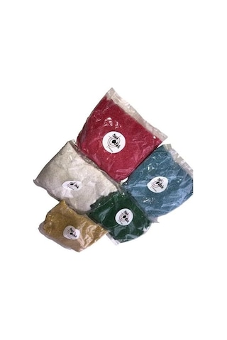 Netkonsantrasyon Renkli Dekoratif Kum Oyuncak Kumu 5 Paket Kalsit Silis Bahçe Dekor Saksı Terraryum Kum 3,5 Kg