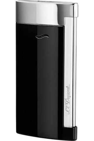 S.T. Dupont Slim 7 Çakmak 027700 Krom/parlak Siyah