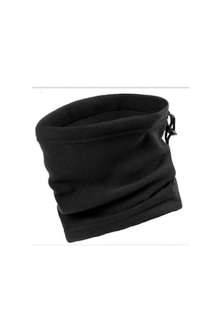 2'li Erkek Termal Tayt-polar Boyunluk-polar Bere-polar Eldiven-termal Çorap Set Aynı Gün Kargolama Siyah