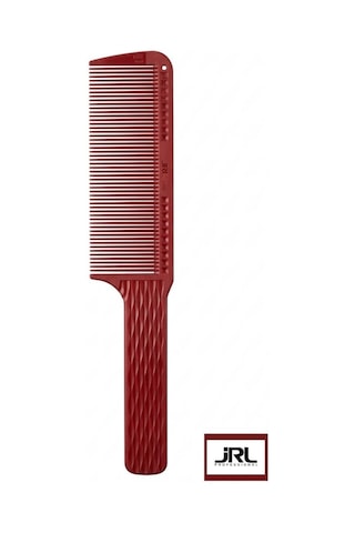 Jrl J202 24.4 Cm V-dişli Seramik Seri Profesyonel Makine Üstü Kesim Tarağı Kırmızı