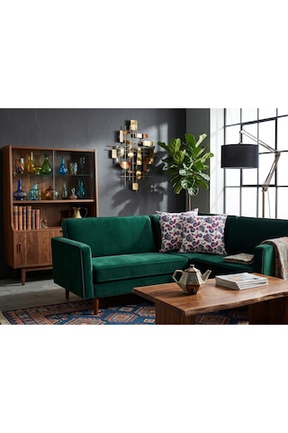 Kırlent 10 4'lü Dekoratif Paisley Kırlent Kılıfı Seti 45x45 Cm Kırmızı Çiçek Desenli Modern Salon Ve Koltuk Yastık Kılıfı Gizli Fermuarlı Çok Renkli