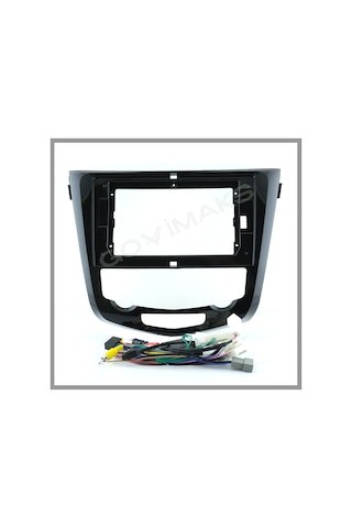 Govimaks Nıssan Qashqaı Dijital 2014-2021 Uyumlu / X-trail 2014-2020 10.1 Inc Multimedya Çerçevesi-soket