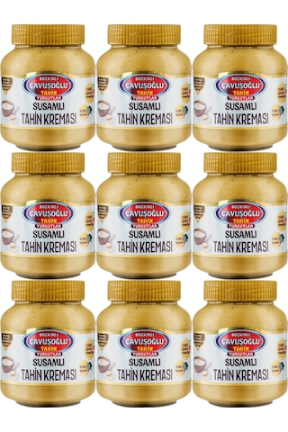 Çavuşoğlu Susamlı Tahin Kreması 330 Gr X 9 Adet