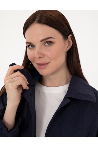 Pierre Cardin Kadın Lacivert Trençkot 50300874-vr033 Lacivert