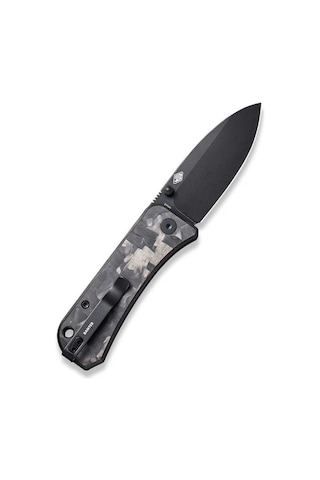 We Knife Banter Marble Carbon Fiber Handle Black Stonewashed Cpm S35vn Blade Kamp Çakı Siyah
