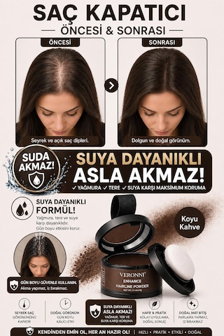 Blue Skin Care Saç Dolgunlaştırıcı Orta Kahve