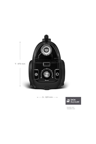 Karaca Vantuz High Force F2 Matte Toz Torbasız Mineral