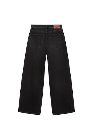 Calvin Klein Kadın The Wide Leg Evening Siyah Jean-12756 Siyah