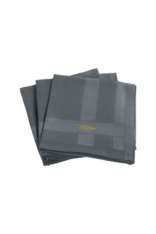 Lotus Mikrofiber Bez 60 40 3 Lü Set Antrasit - Mutfak, Banyo, Cam, Araç Temizlik Bezi 3 Adet Şeffaf