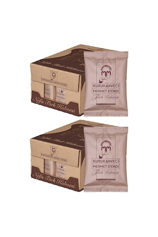 Kurukahveci Mehmet Efendi Türk Kahvesi 2'li 25 x 100 G