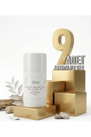 Naturalive Kokulu Doğal Deodorant Stick 9x50 Gr