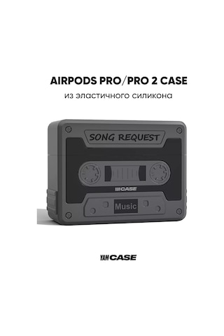 Yamcase Airpods Uyumlu Pro, Pro 2 İçin Siyah Karabinalı Kulaklık Kılıfı 185750907 Siyah