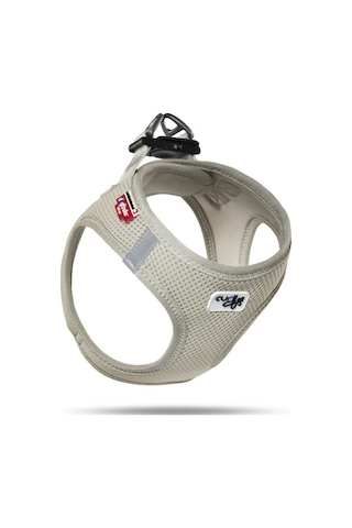Curli Vest Air-Mesh Köpek Göğüs Tasması Gri Xxxsmall 26-30 Cm Gri