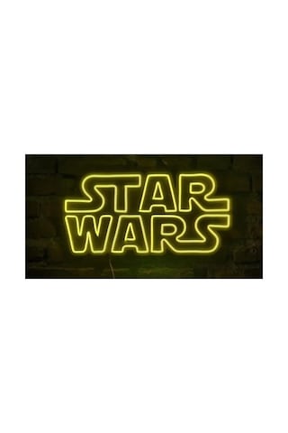 Sanec Star Wars Neon Ledli Duvar Aydınlatması Çok Renkli