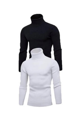 Genel Markalar Erkek 2 Adet Kaşkorse Boğazlı Full Likralı Fitilli Slimfit Body Çok Renkli Genel Markalar Erkek 2 Adet Kaşkorse Boğazlı Full Likralı Fitilli Slimfit Body Çok Renkli