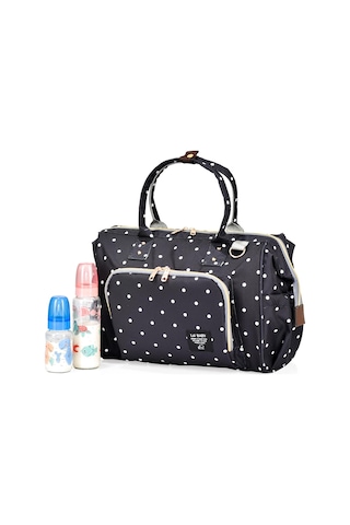 Lal Baby Baggage Bag Puantiye Omuz Askılı Anne Bebek Bakım Çantası Çok Renkli