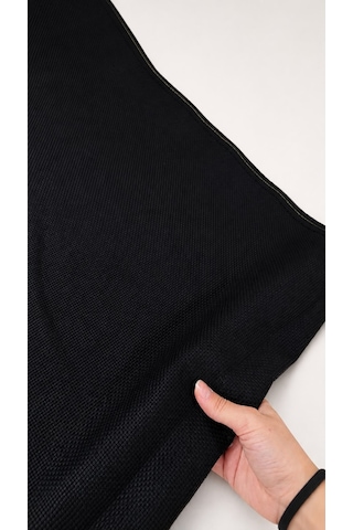 Favora Siyah Nakışlık Etamin Kumaşı 5 Metre
