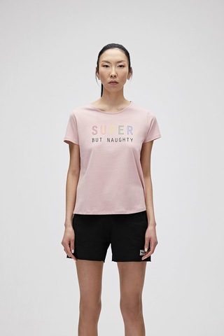 Bad Bear Super Tee Kadın Tişört 21.03.07.009Blush Pudra