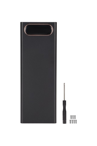 10x18650 Dıy Power Bank 22.5w, Siyah Kaiyi