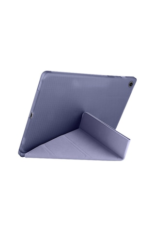 Samsung Uyumlu Tab S6 Lite P610 10.4 İnç Katlanabilir Kalemlikli Standlı