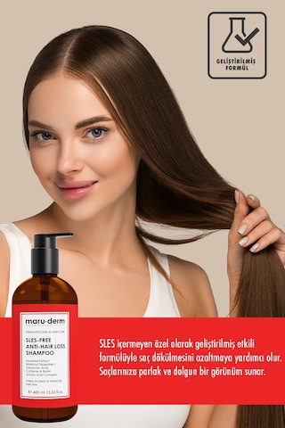 Maruderm Saç Dökülme Karşıtı Sülfatsız Şampuan 400 ML