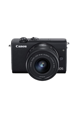 Canon EOS M200 + 15-45 MM IS STM Aynasız Fotoğraf Makinesi (Canon Eurasia Garantili)