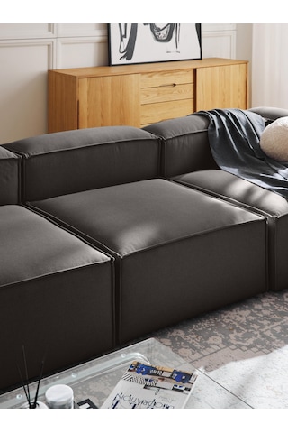 Most Mollis Orta Modül Berjer Silinebilir 41 Koyu Antrasit Keten Koyu Antrasit